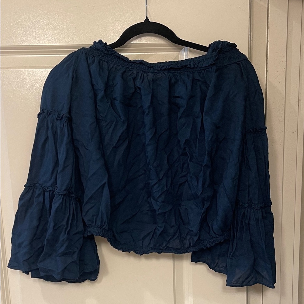 Free People Off the Shoulder Blouse